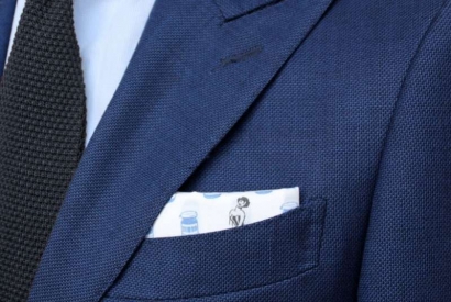 Pochette costume : Accessoire cravate homme